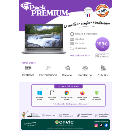 PACK PREMIUM DELL 5420 LATITUDE